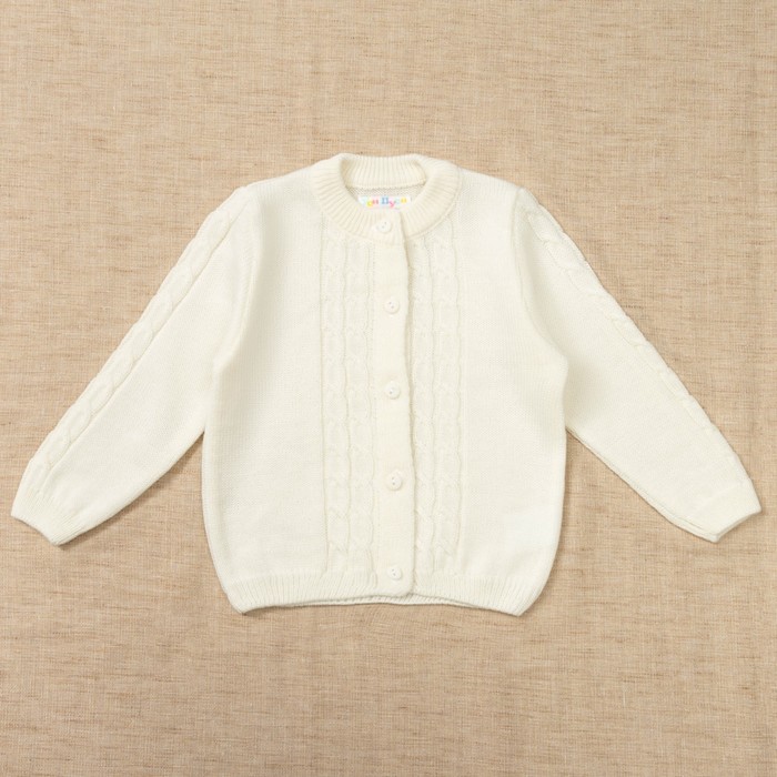 Жакет детский "Подрастайка", рост 74-80 см, цвет молочный 02419 _М