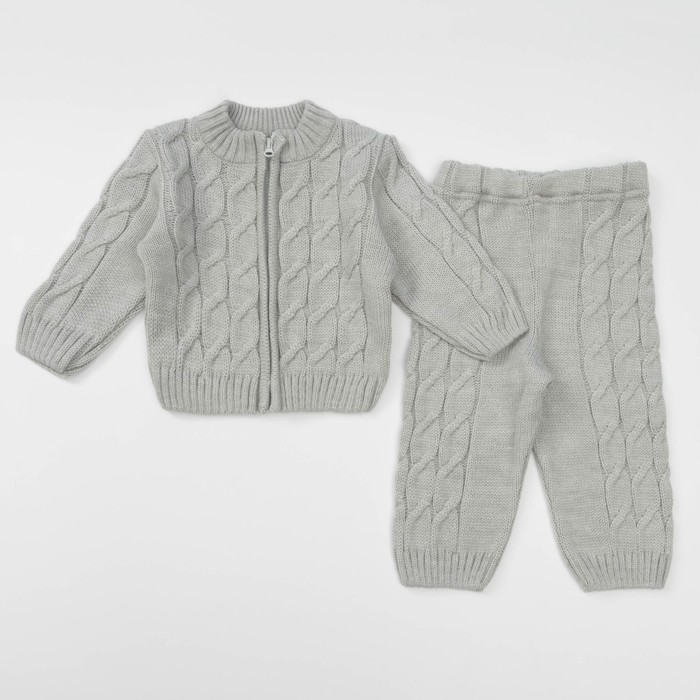 Комплект детский "Москва" рост 62-68 см, цвет серый 10202_М