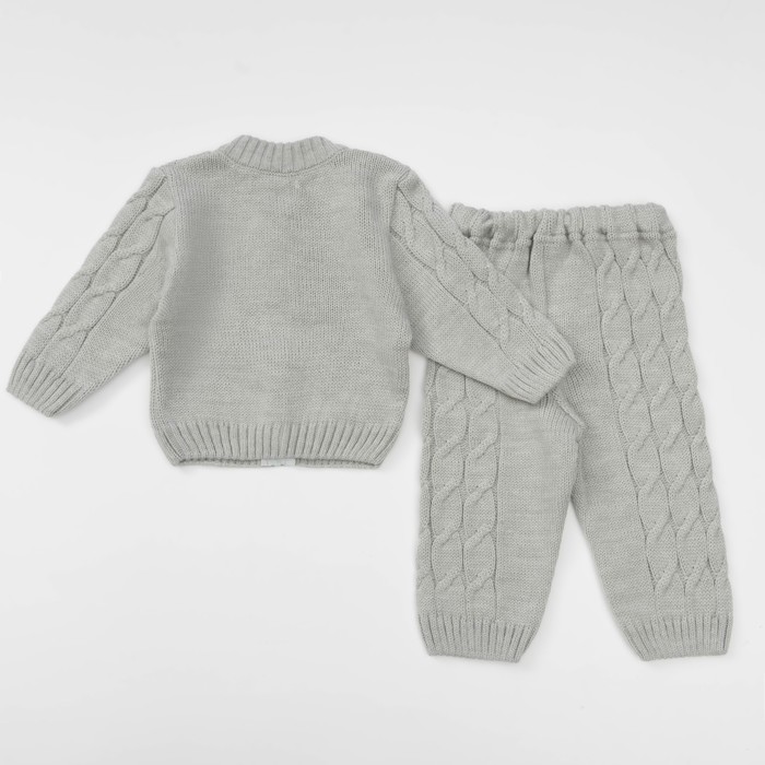 Комплект детский "Москва" рост 80-86 см, цвет серый 10202_М