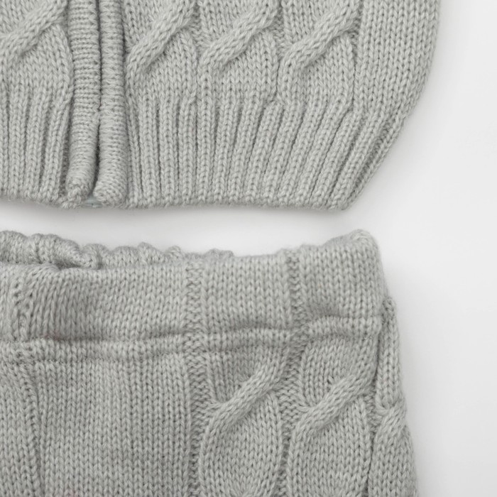 Комплект детский "Москва" рост 80-86 см, цвет серый 10202_М