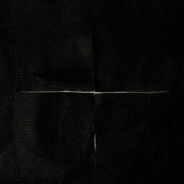 Материал укрывной, 10 х 1.6 м, мульчирующий, перфорированный, плотность 60 г/м², УФ, чёрный