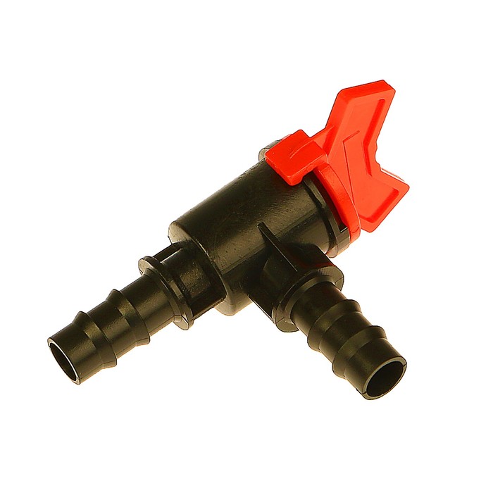 Клапан регулирующий, L-образный, 1/2" (12 мм) — 1/2" (12 мм), pp-пластик