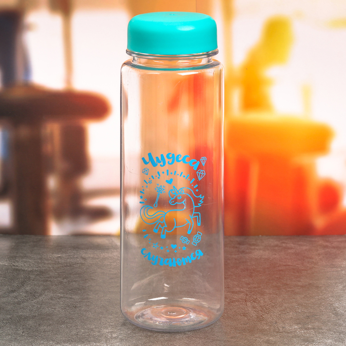 Бутылка для воды "Чудеса случаются", 500 мл