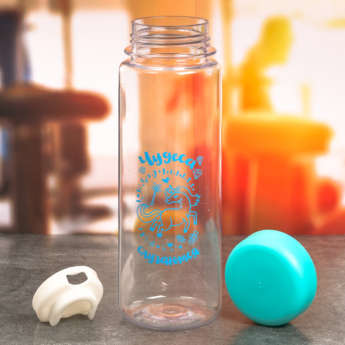 Бутылка для воды "Чудеса случаются", 500 мл