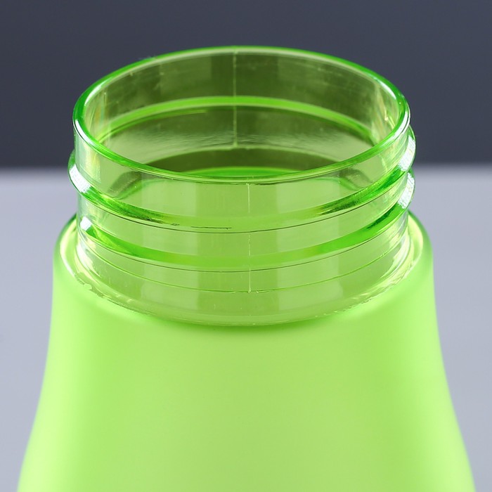 Бутылка для воды 750 мл H2O, с отсеком для фруктов и выжималкой, матовая, микс, 7х24 см