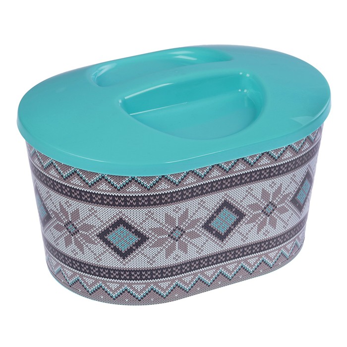 Короб для хранения овальный "Лапландия"