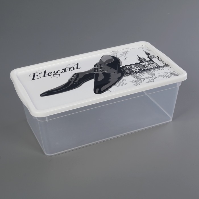 Контейнер для мужской обуви 375х210х140 мм