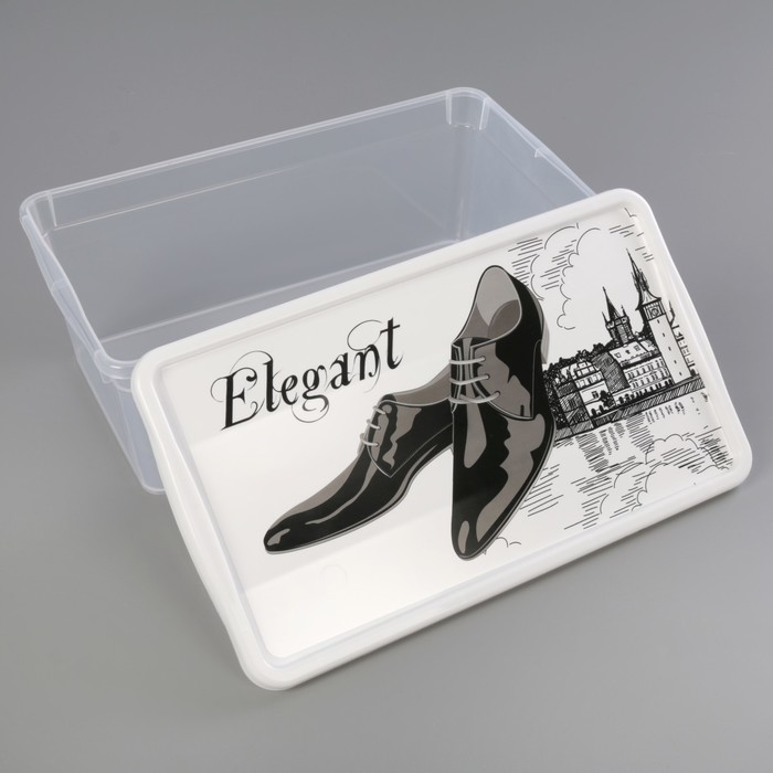 Контейнер для мужской обуви 375х210х140 мм