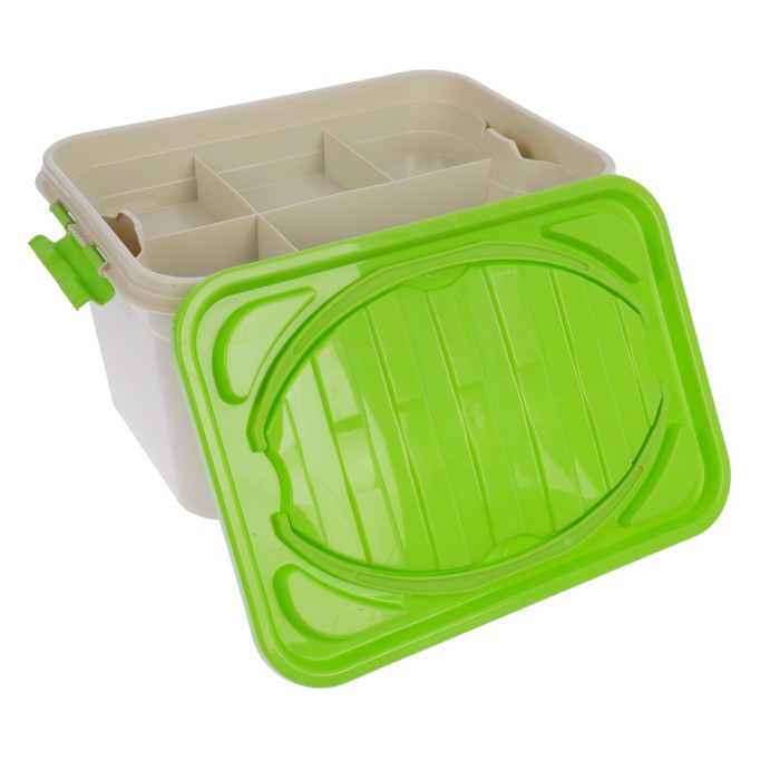 Контейнер прямоугольный со вставкой 15 л