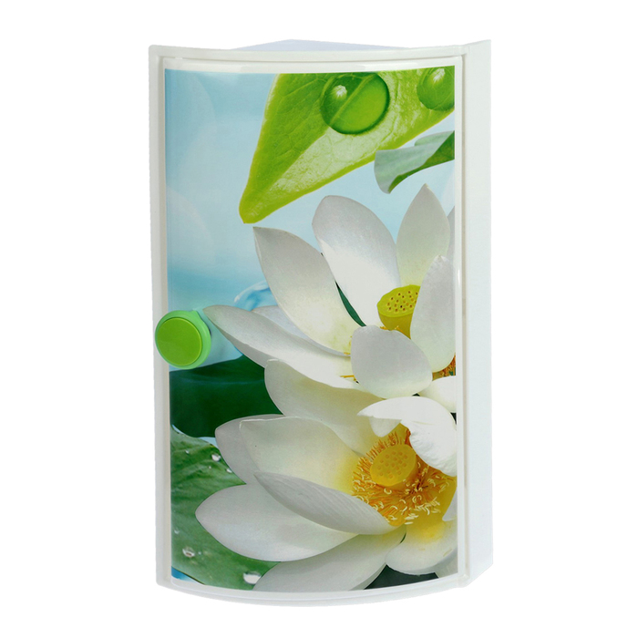 Полка для ванной, угловая "Лотос"