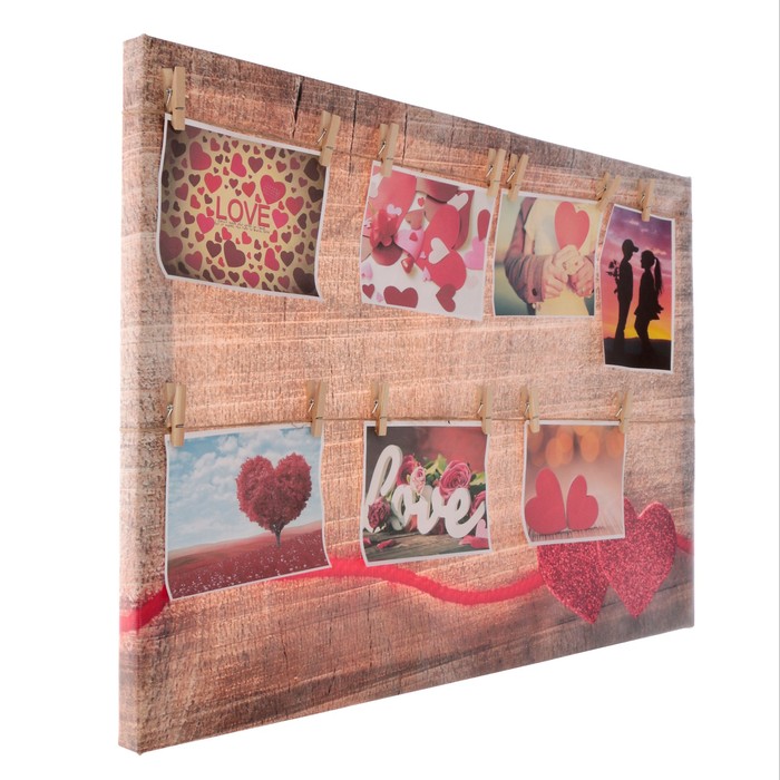 Фоторамка-коллаж "Романтика" (на 7 фото) 40х60 см