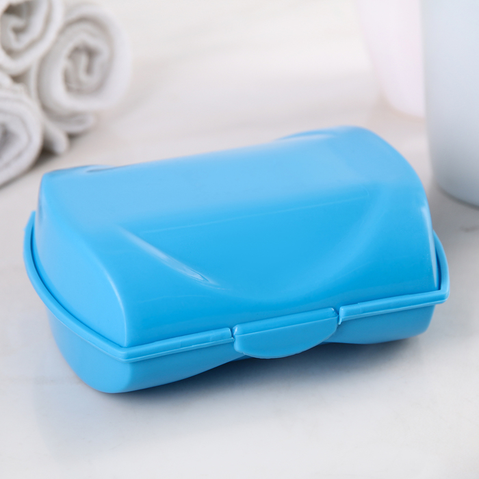 Мыльница с защёлкой, цвет МИКС