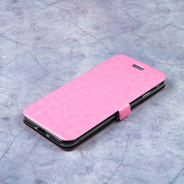 Чехол-книжка Caseguru Magnetic Case iPhone 7 Глянцево-светло розовый