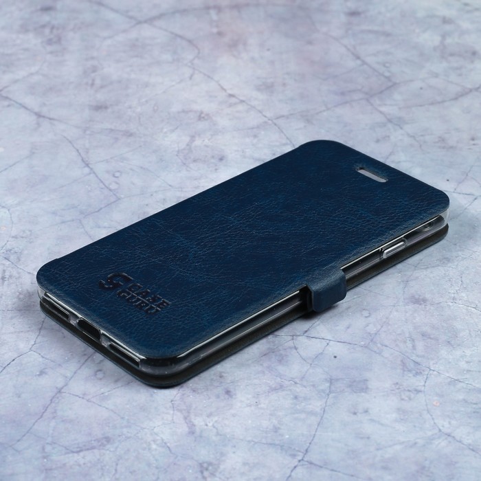 Чехол-книжка Caseguru Magnetic Case iPhone 7 Лазурно-синий