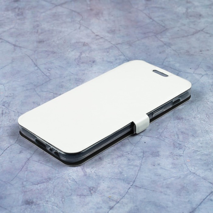 Чехол-книжка Caseguru Magnetic Case Samsung Galaxy A3 2017 Глянцево-белый
