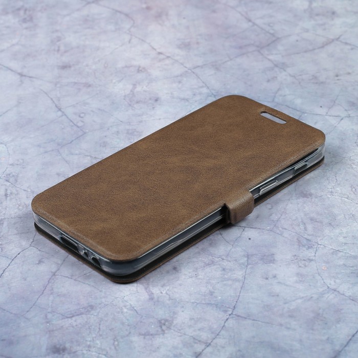 Чехол-книжка Caseguru Magnetic Case Samsung Galaxy A3 2017 Светло-коричневый