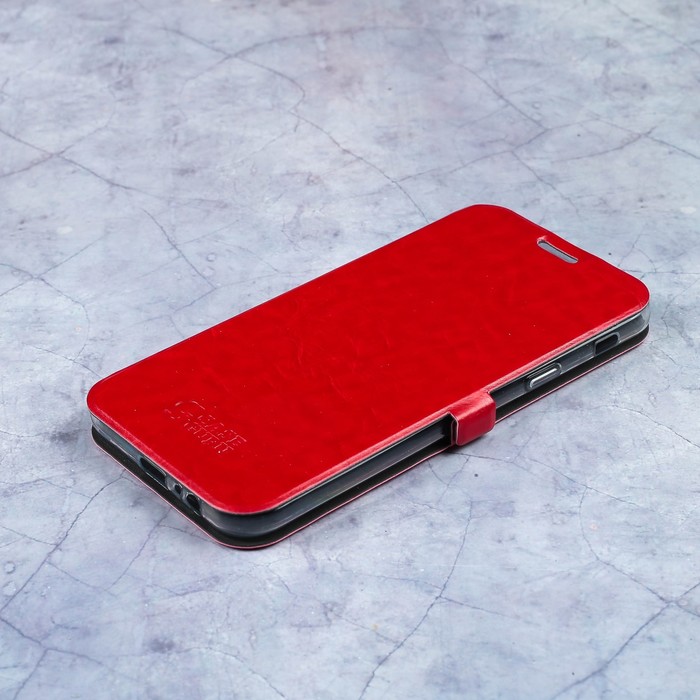 Чехол-книжка Caseguru Magnetic Case Samsung Galaxy A7 2017 Глянцево-красный