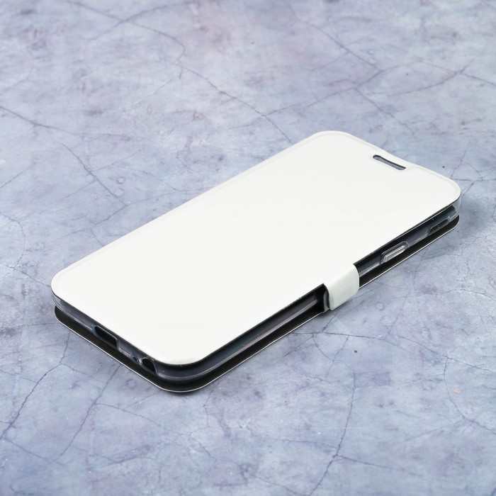 Чехол-книжка Caseguru Magnetic Case Samsung Galaxy J3 2017 Глянцево-белый