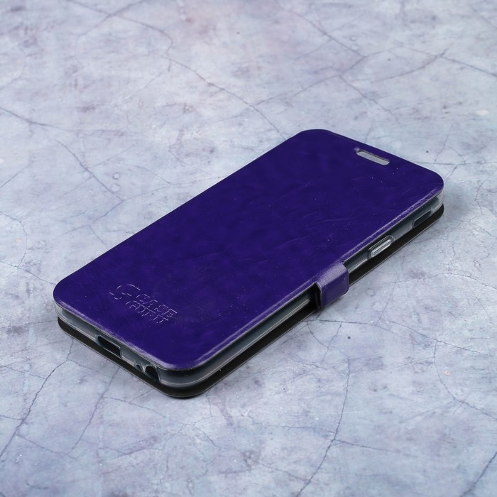 Чехол-книжка Caseguru Magnetic Case Samsung Galaxy J3 2017 Глянцево-фиолетовый