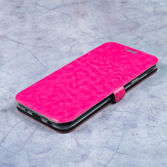Чехол-книжка Caseguru Magnetic Case Samsung Galaxy J5 2017 Глянцево-розовый