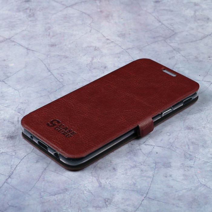 Чехол-книжка Caseguru Magnetic Case Samsung Galaxy J5 2017 Насыщенный коричневый