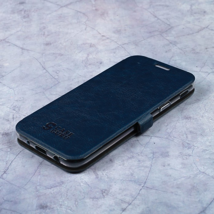 Чехол-книжка Caseguru Magnetic Case Samsung Galaxy J5 2017 Лазурно-синий