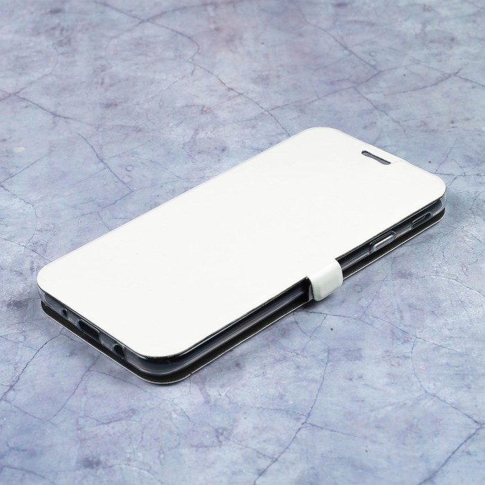 Чехол-книжка Caseguru Magnetic Case Samsung Galaxy J7 2017 Глянцево-белый