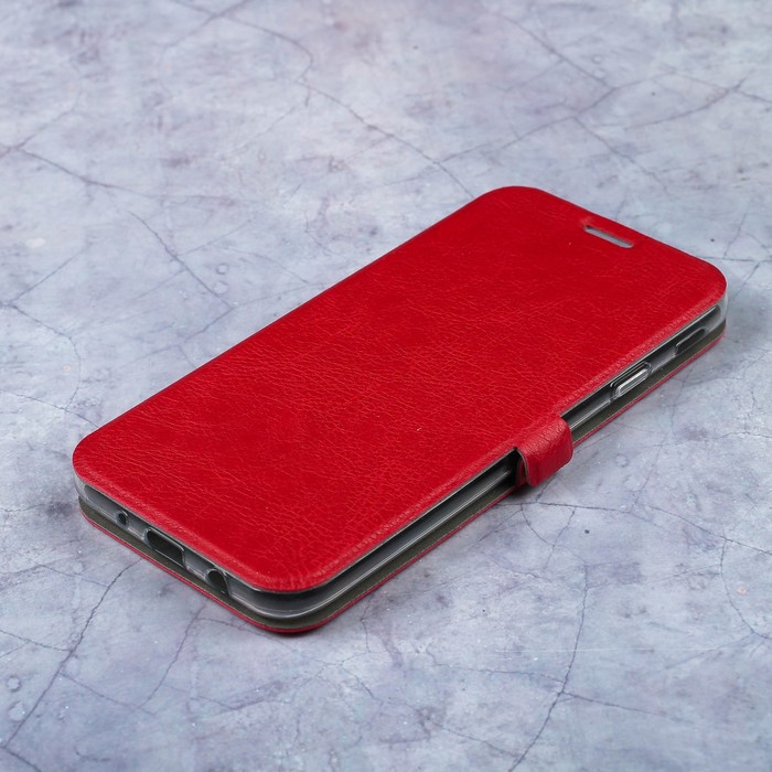 Чехол-книжка Caseguru Magnetic Case Samsung Galaxy J7 2017 Рубиново-красный