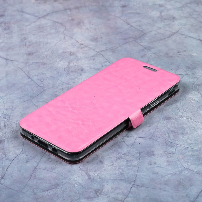 Чехол-книжка Caseguru Magnetic Case Samsung Galaxy J5 Prime Глянцево-светло розовый