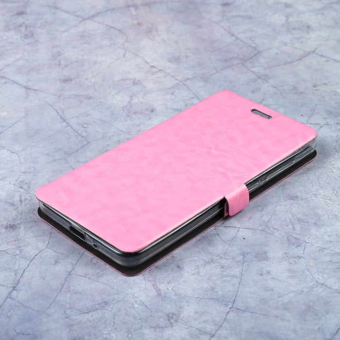 Чехол-книжка Caseguru Magnetic Case Xiaomi Redmi 4A Глянцево-светло розовый