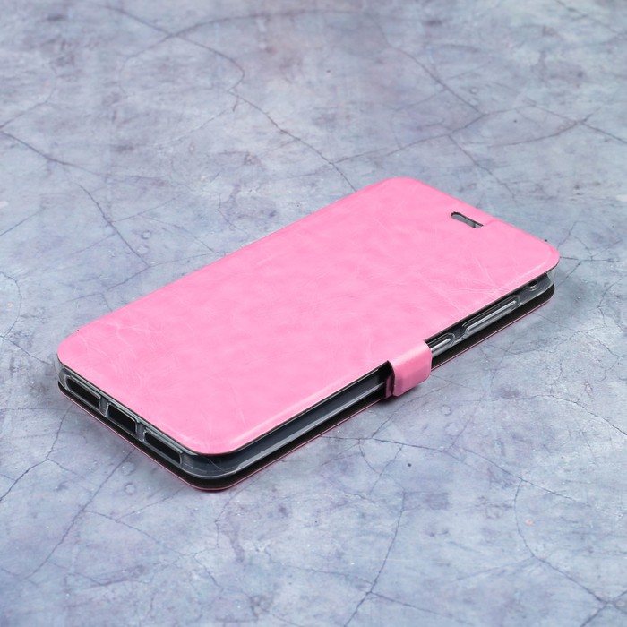 Чехол-книжка Caseguru Magnetic Case Xiaomi Redmi 4X Глянцево-светло розовый