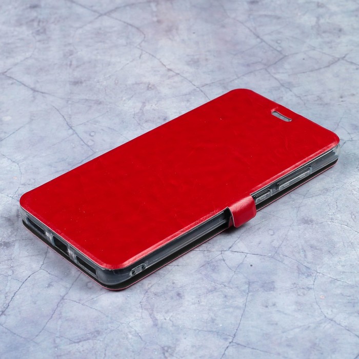 Чехол-книжка Caseguru Magnetic Case Xiaomi Redmi Note 4 Глянцево-красный