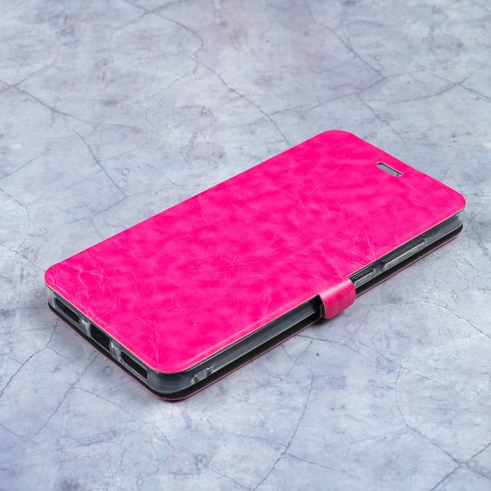 Чехол-книжка Caseguru Magnetic Case Xiaomi Redmi Note 4 Глянцево-розовый