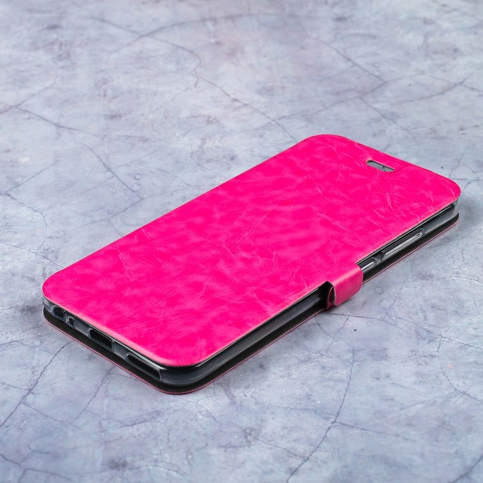 Чехол-книжка Caseguru Magnetic Case Xiaomi A1 (Mi5X) Глянцево-розовый