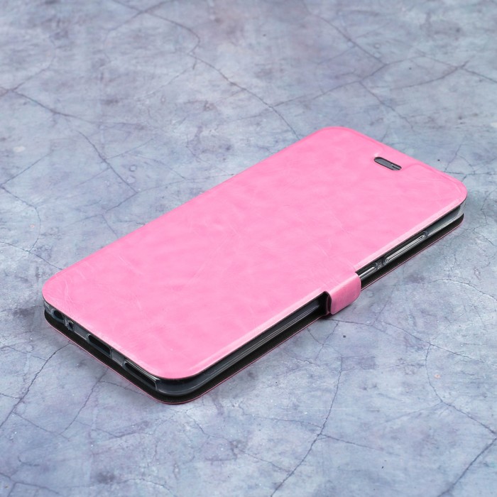 Чехол-книжка Caseguru Magnetic Case Xiaomi A1 (Mi5X) Глянцево-светло розовый