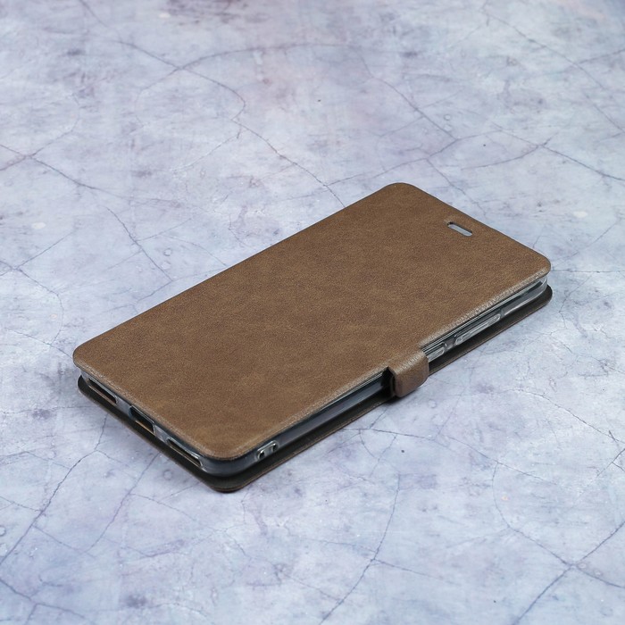 Чехол-книжка Caseguru Magnetic Case Xiaomi Redmi Note 5A Светло-коричневый