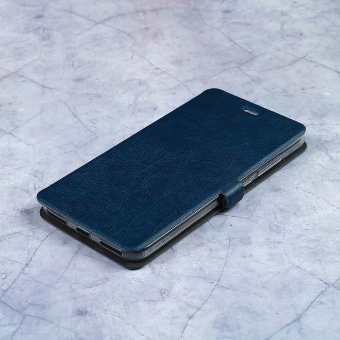 Чехол-книжка Caseguru Magnetic Case Xiaomi Redmi Note 5A Prime (32Gb,64Gb) Лазурно-синий