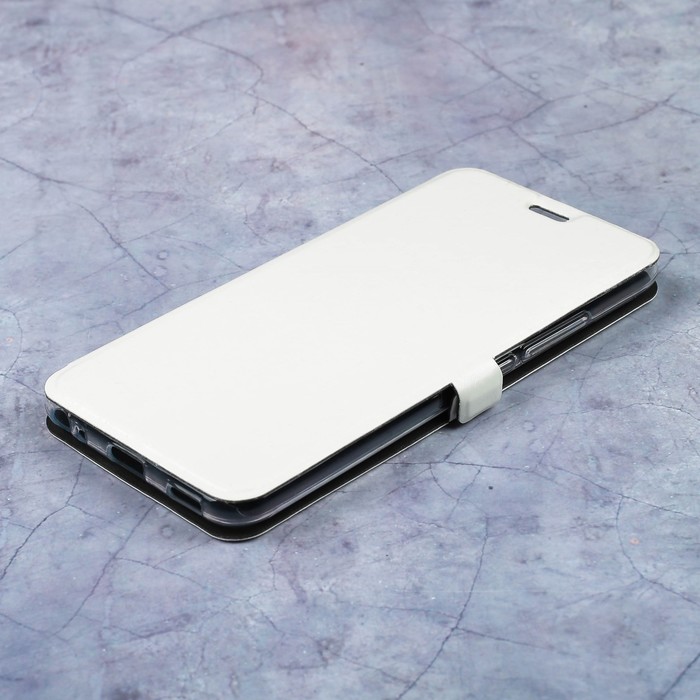 Чехол-книжка Caseguru Magnetic Case Meizu M5 Глянцево-белый