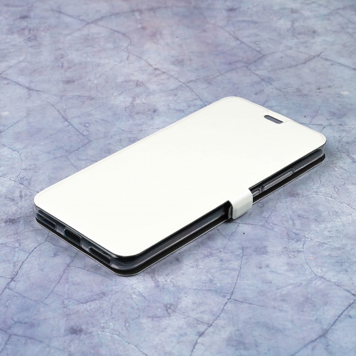 Чехол-книжка Caseguru Magnetic Case Meizu M5s Глянцево-белый