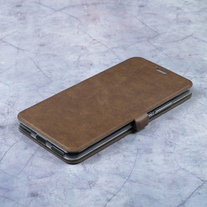 Чехол-книжка Caseguru Magnetic Case Meizu M5s Светло-коричневый