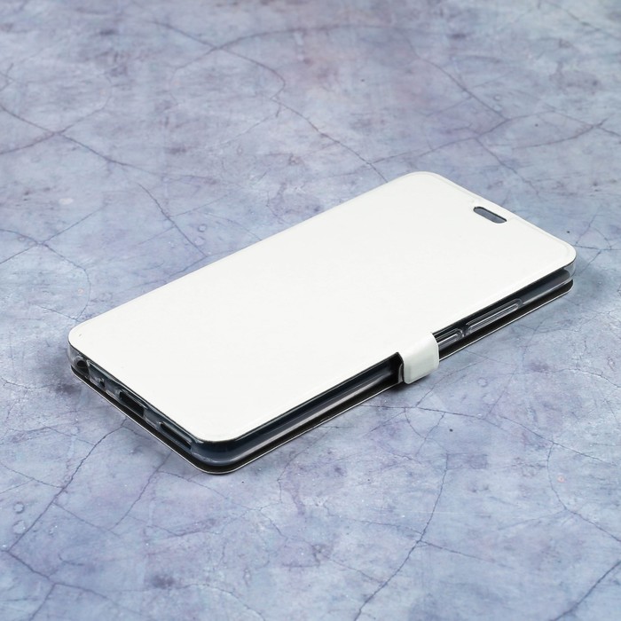 Чехол-книжка Caseguru Magnetic Case Meizu M5 Note Глянцево-белый