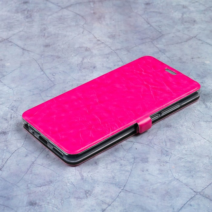 Чехол-книжка Caseguru Magnetic Case Meizu M5 Note Глянцево-розовый