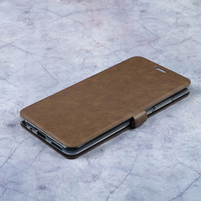 Чехол-книжка Caseguru Magnetic Case Meizu M5 Note Светло-коричневый