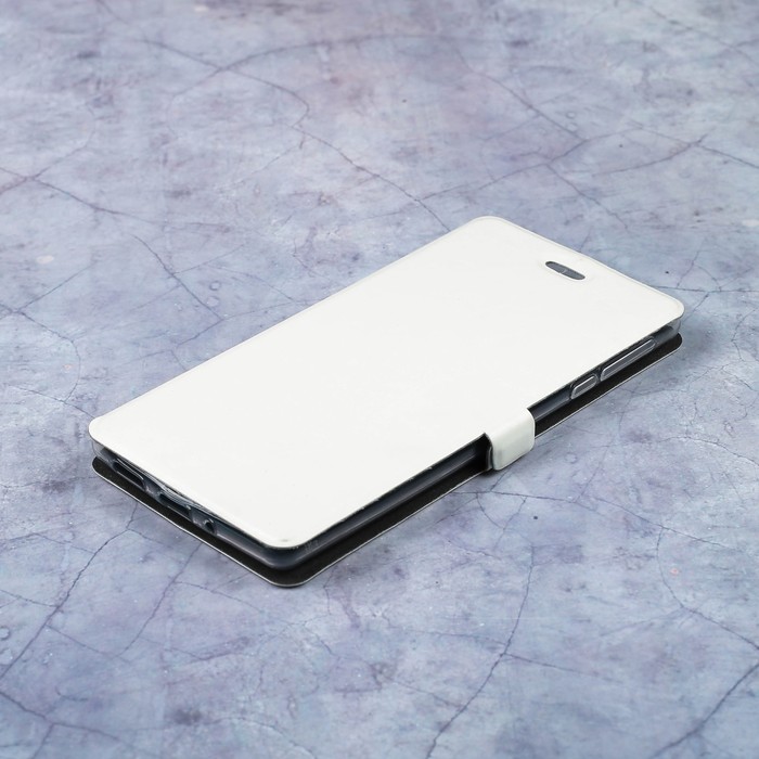 Чехол-книжка Caseguru Magnetic Case Nokia 3 Глянцево-белый