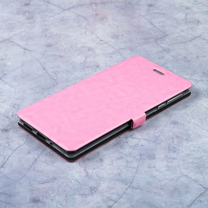 Чехол-книжка Caseguru Magnetic Case Nokia 3 Глянцево-светло розовый