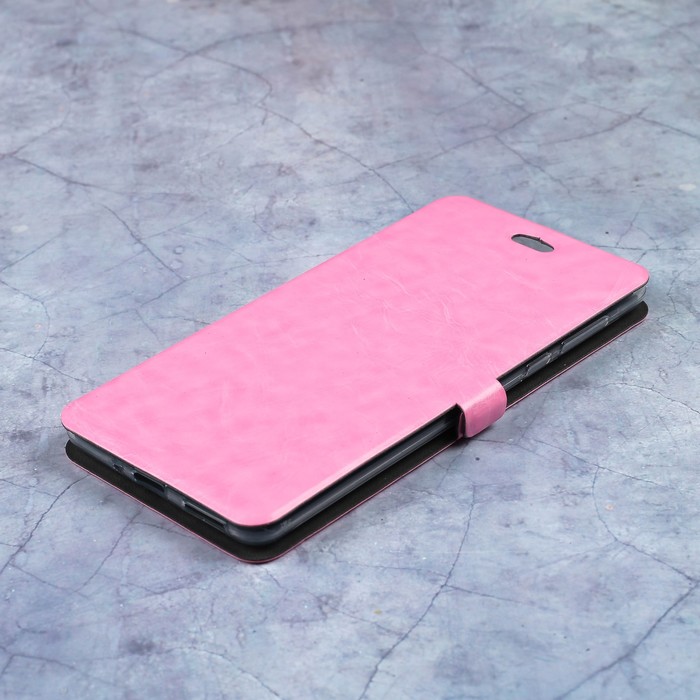 Чехол-книжка Caseguru Magnetic Case Nokia 5 Глянцево-светло розовый