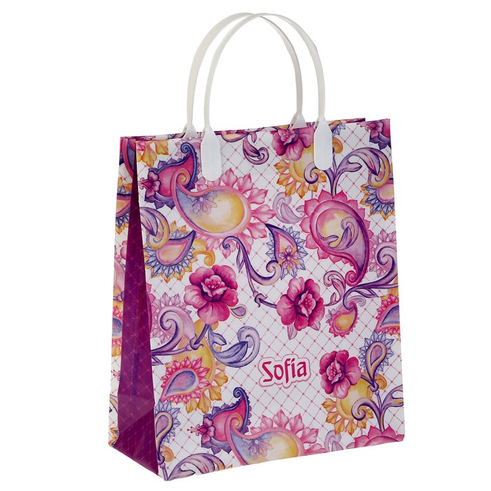 Пакет "София", мягкий пластик, 23 х 27 см, 150 мкм