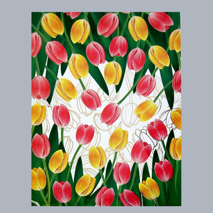 Пакет подарочный "Нимфа", с клапаном, 37 х 46/6 см, 35 мкм