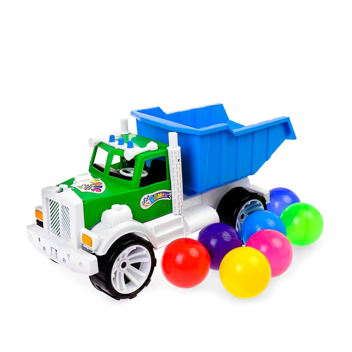 Самосвал "Бамсик" + Шарики МИКС