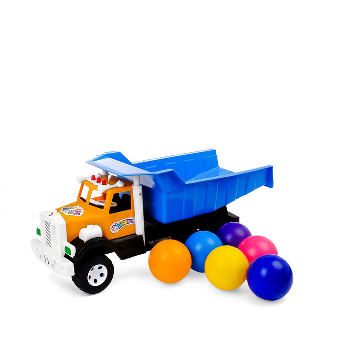 Самосвал "Фарго" + шарики большие МИКС